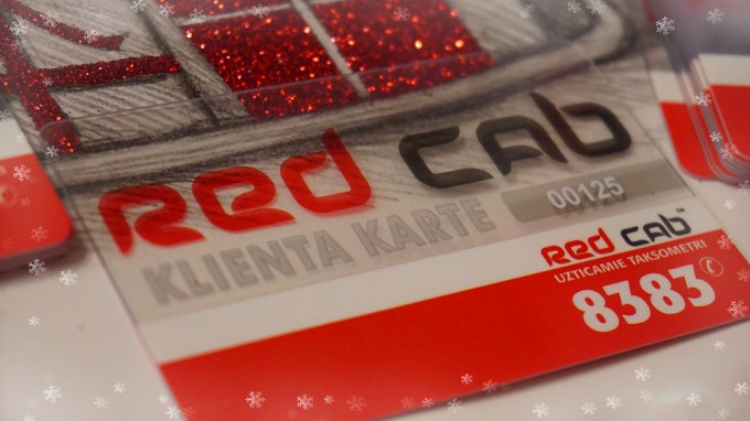 Reģistrējies lojalitātes kartei redcab.lv un brauc lētāk!